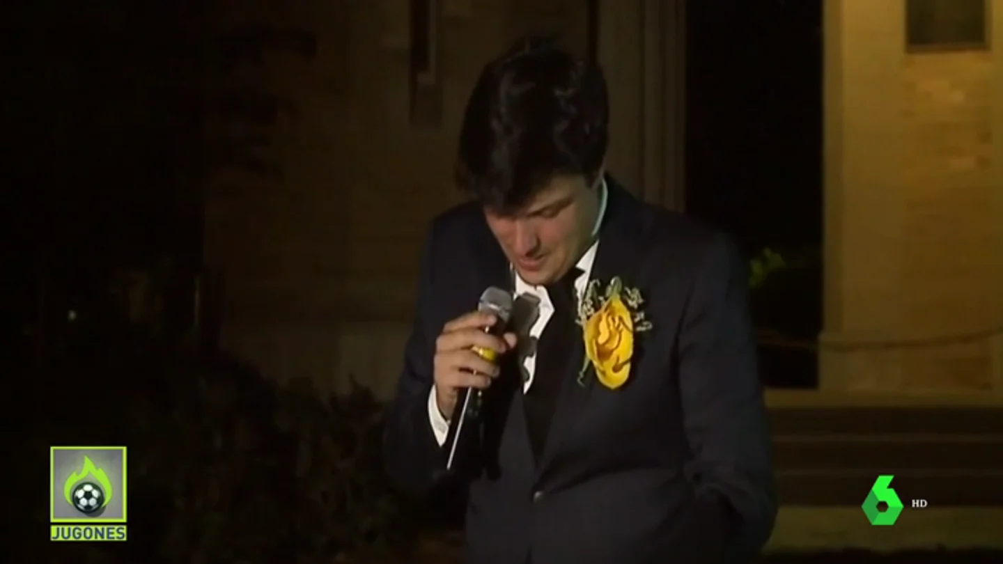 El emotivo discurso del novio de Celia Barquín: "Soñábamos con la música de la boda y con los nombres de nuestros hijos" El emotivo discurso del novio de Celia Barquín: "Soñábamos con la música de la boda y con los nombres de nuestros hijos"