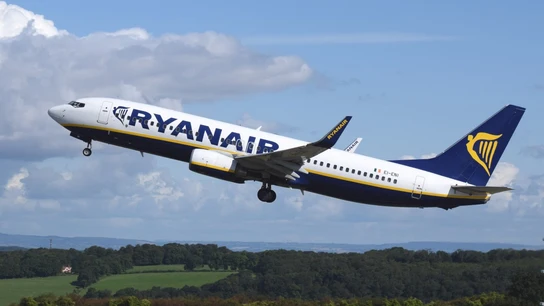 Avión de Ryanair Avión de Ryanair