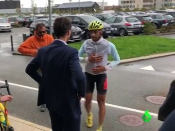 Desde león a Dinamarca en bicicleta para protestar por el cierre de Vestas en León Desde león a Dinamarca en bicicleta para protestar por el cierre de Vestas en León