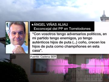 Palabras de Ángel Viñas Aliau, exconcejal del PP en Torrelodones Palabras de Ángel Viñas Aliau, exconcejal del PP en Torrelodones