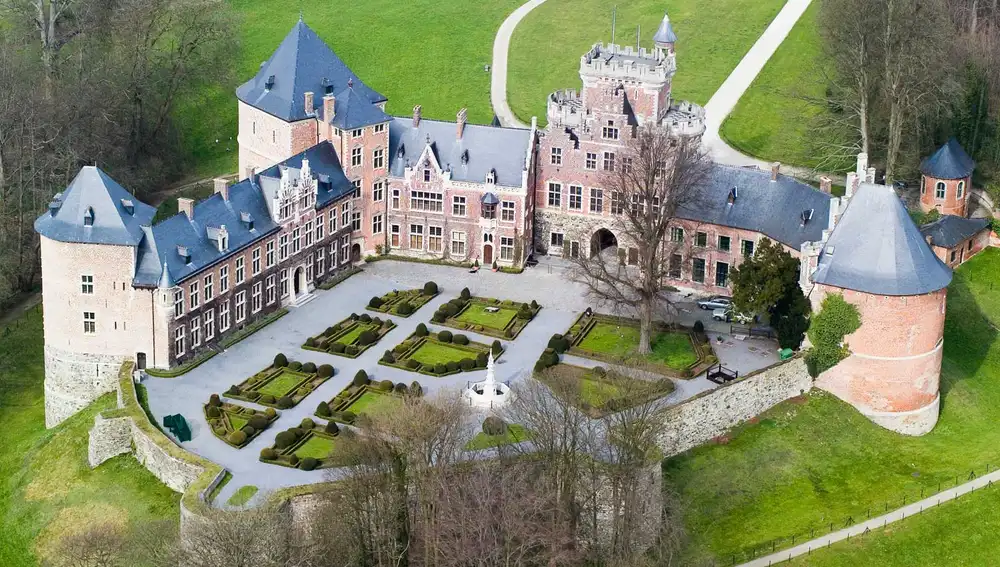 Jardines del castillo Kasteel van Gaasbeek