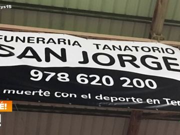 El famoso anuncio de una funeraria El famoso anuncio de una funeraria