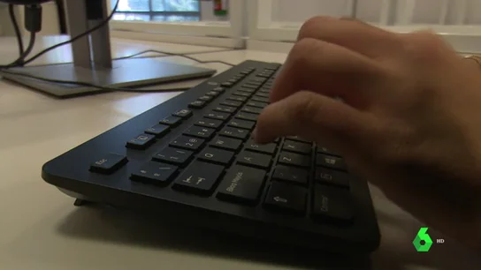 Imagen de un teclado de ordenador Imagen de un teclado de ordenador