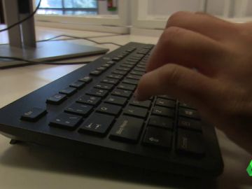 Imagen de un teclado de ordenador Imagen de un teclado de ordenador