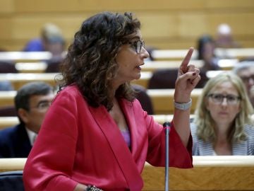 La ministra de Hacienda, María Jesús Montero La ministra de Hacienda, María Jesús Montero