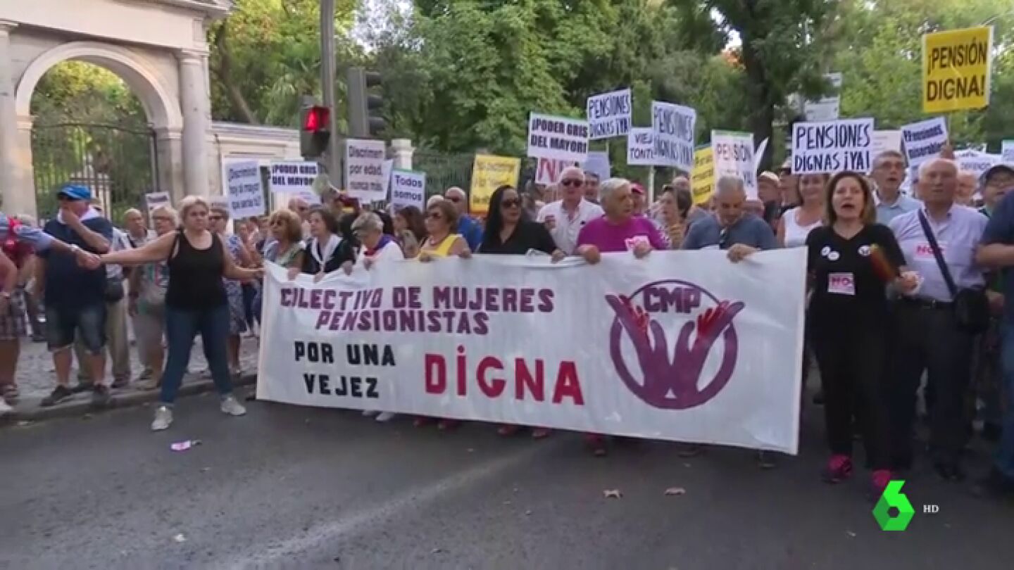Manifestaci&oacute;n de pensionistas