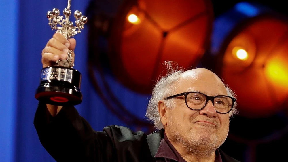 Danny DeVito recoge el Premio Donostia en San Sebastián