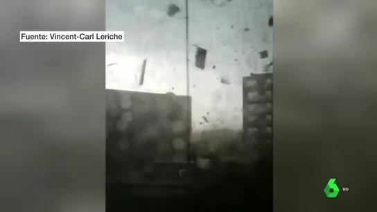 Imagen de las consecuencias del tornado en Ottawa Imagen de las consecuencias del tornado en Ottawa