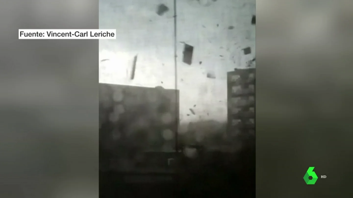 Imagen de las consecuencias del tornado en Ottawa Imagen de las consecuencias del tornado en Ottawa