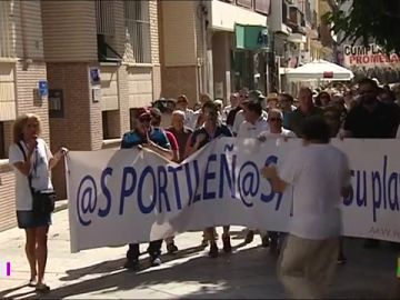 Manifestación en Huelva para reivindicar actuaciones que mejoren las playas Manifestación en Huelva para reivindicar actuaciones que mejoren las playas