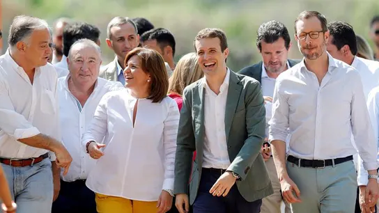 Pablo Casado, Isabel Bonig, Javier Maroto, y Esteban González Pons Pablo Casado, Isabel Bonig, Javier Maroto, y Esteban González Pons