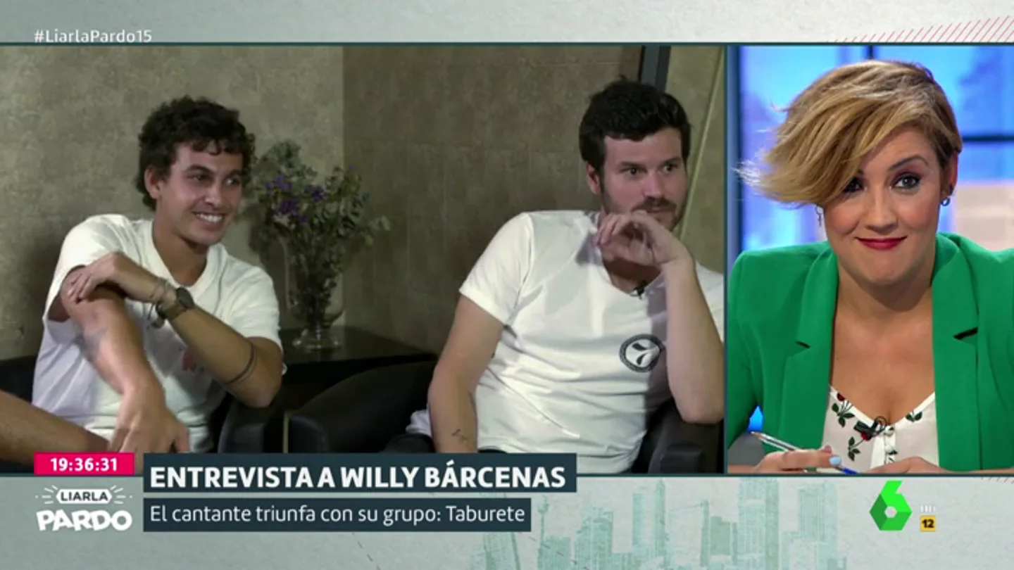 Cristina Pardo, a Willy Bárcenas: "Agradezco hacer esta entrevista sentada porque habitualmente iba correteando detrás de tu padre" Cristina Pardo, a Willy Bárcenas: "Agradezco hacer esta entrevista sentada porque habitualmente iba correteando detrás de tu padre"
