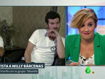 Cristina Pardo, a Willy Bárcenas: "Agradezco hacer esta entrevista sentada porque habitualmente iba correteando detrás de tu padre" Cristina Pardo, a Willy Bárcenas: "Agradezco hacer esta entrevista sentada porque habitualmente iba correteando detrás de tu padre"