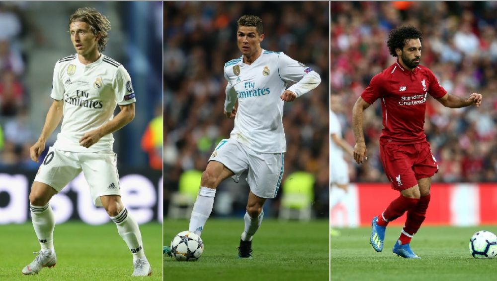Modric, Cristiano y Salah, nominados al premio The Best 2018