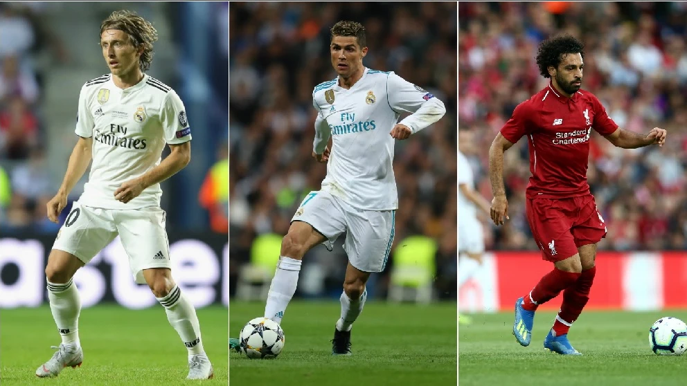 Modric, Cristiano y Salah, nominados al premio The Best 2018