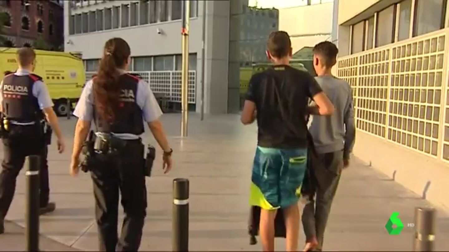 Menores no acompa&ntilde;ados en Catalu&ntilde;a