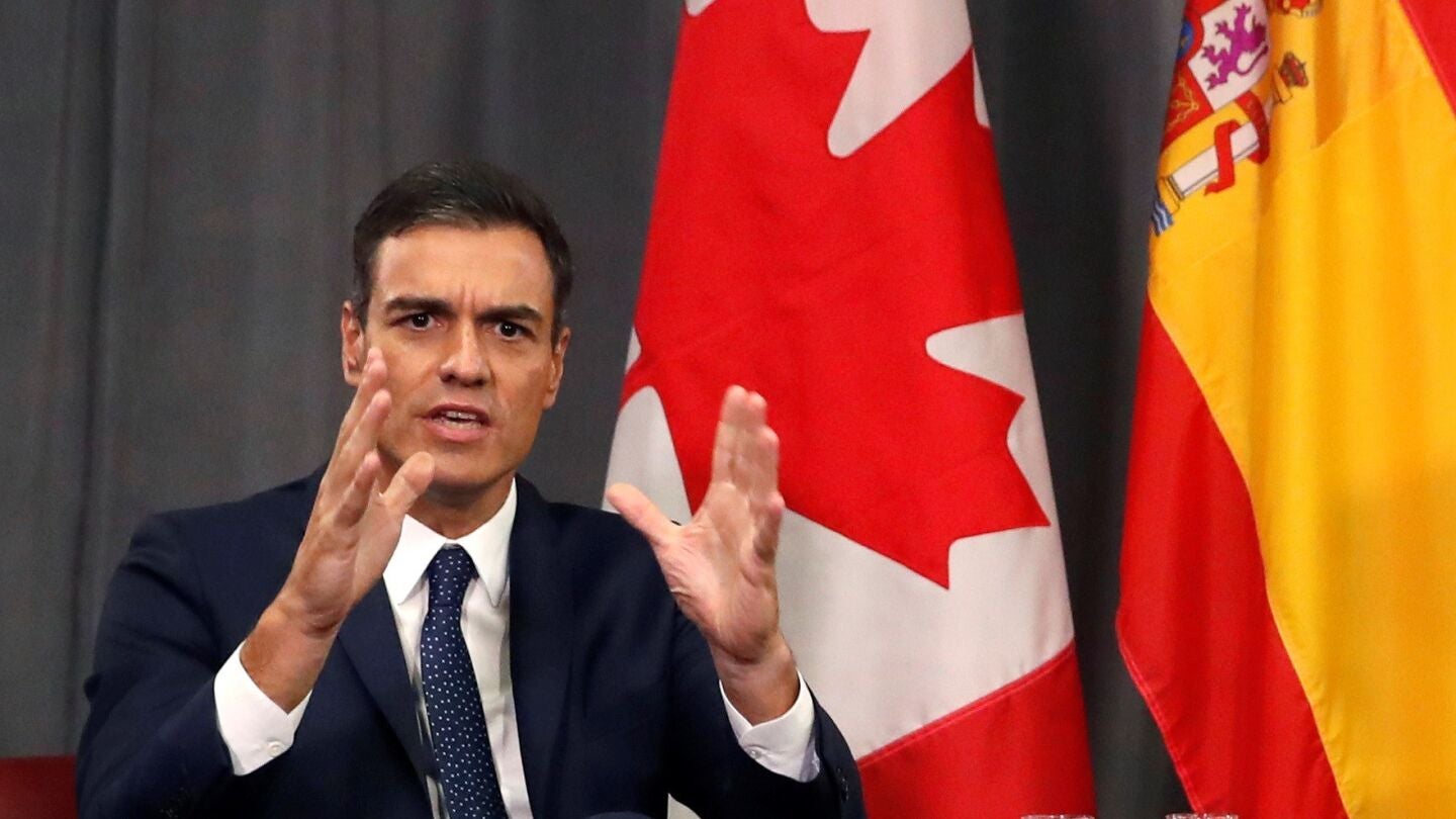 Pedro S&aacute;nchez en Canad&aacute;