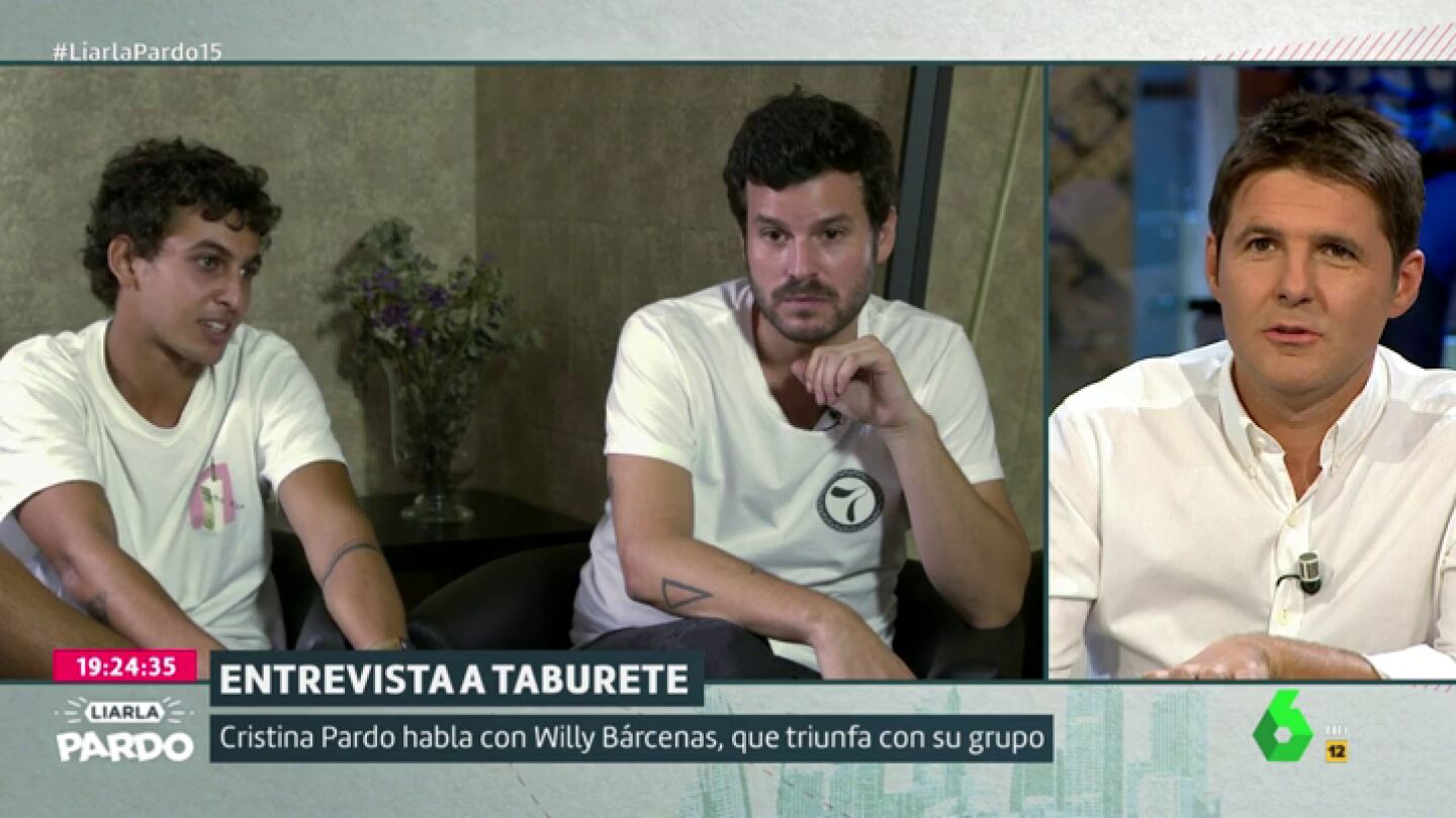 Ant&oacute;n Carre&ntilde;o y Willy B&aacute;rcenas