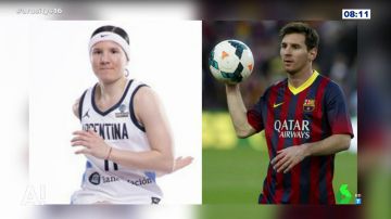 La doble femenina de Messi que participa en el Mundial de Baloncesto