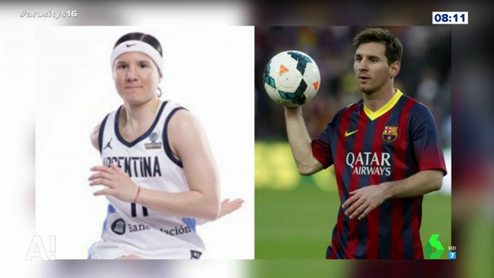 La doble femenina de Messi que participa en el Mundial de Baloncesto