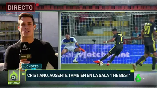 Cristiano Ronaldo no acude a la gala 'The Best' Cristiano Ronaldo no acude a la gala 'The Best'