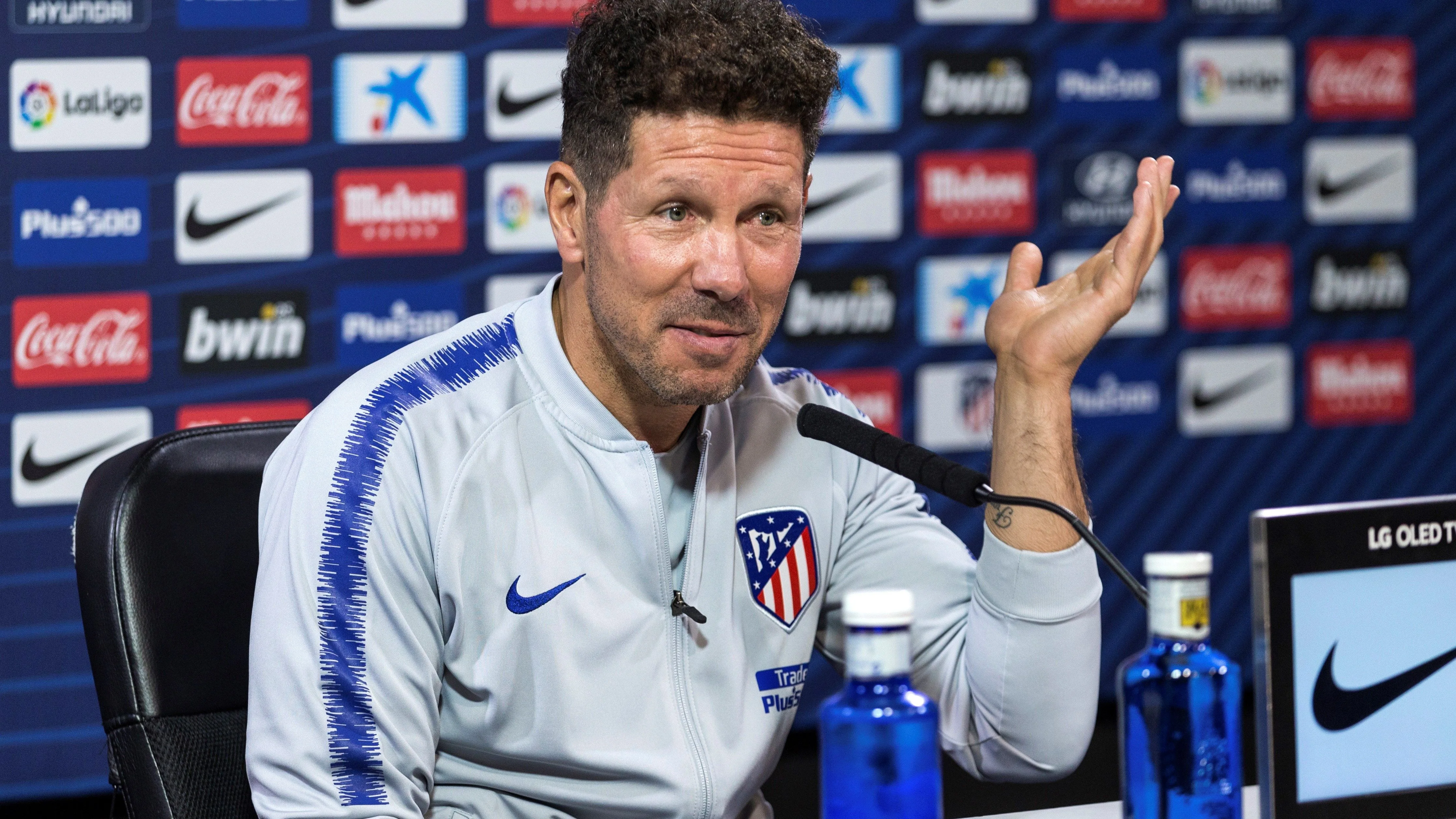 Simeone, en rueda de prensa