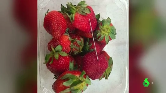 La crisis de las agujas escondidas en fresas se extiende de Australia a Nueva Zelanda La crisis de las agujas escondidas en fresas se extiende de Australia a Nueva Zelanda