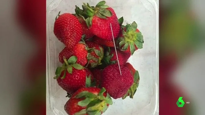 La crisis de las agujas escondidas en fresas se extiende de Australia a Nueva Zelanda