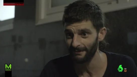 Un toxicómano que vive en el Raval Un toxicómano que vive en el Raval