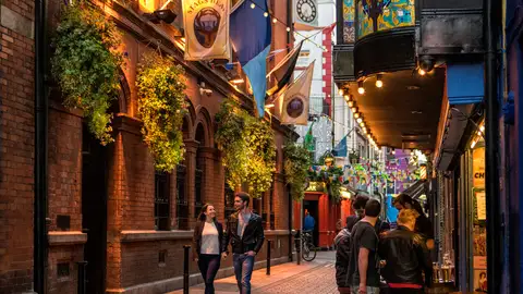 Temple Bar. Dublín Descubre el Dublín de U2