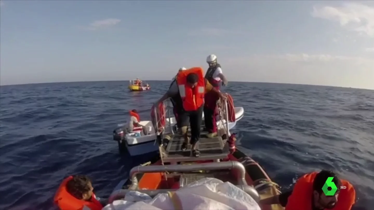 El 'Aquarius' pide ayuda a la UE El 'Aquarius' pide ayuda a la UE