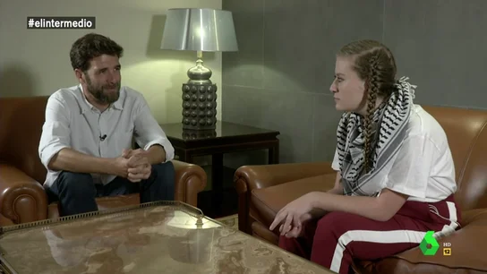 Gonzo y la activista palestina Ahed Tamimi Gonzo y la activista palestina Ahed Tamimi