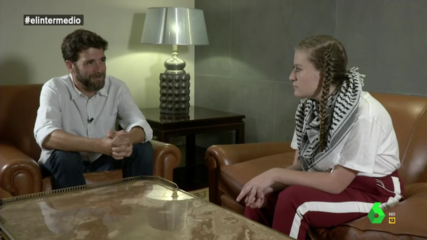 Gonzo y la activista palestina Ahed Tamimi Gonzo y la activista palestina Ahed Tamimi