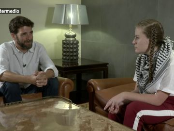 Gonzo y la activista palestina Ahed Tamimi Gonzo y la activista palestina Ahed Tamimi
