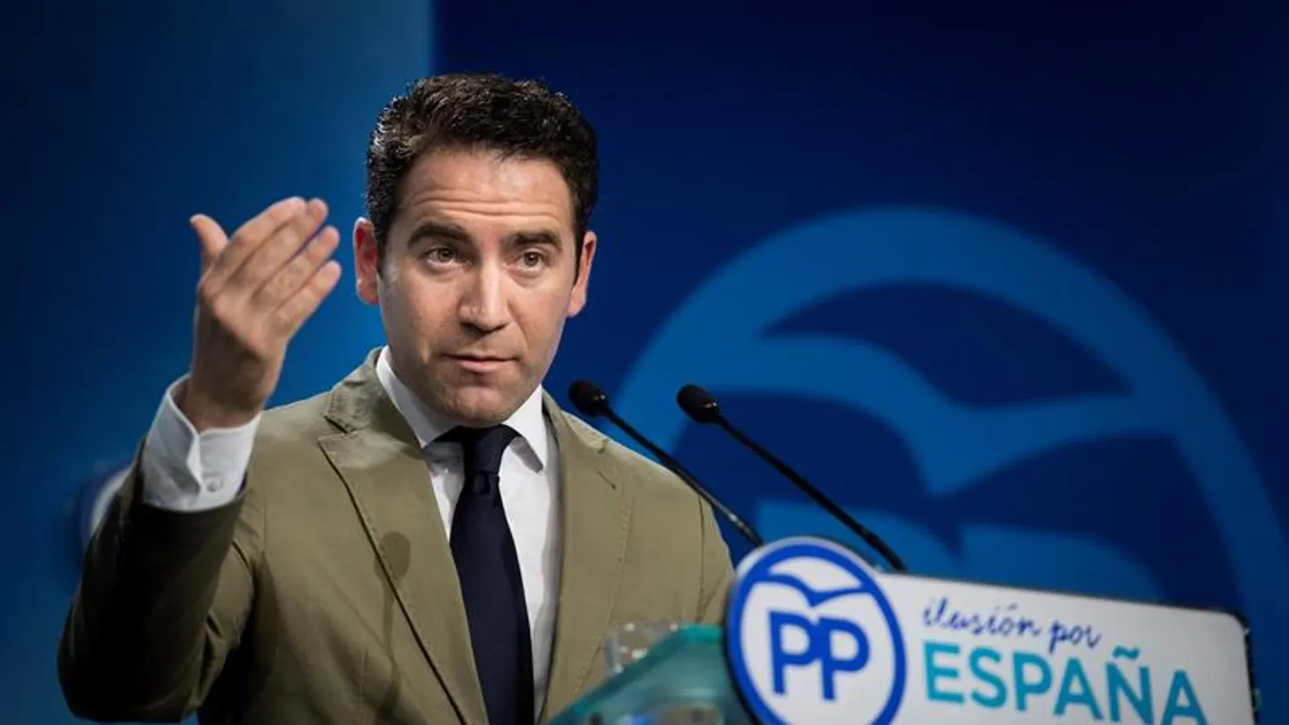 El secretario general del Partido Popular, Teodoro García Egea El secretario general del Partido Popular Teodoro García Egea