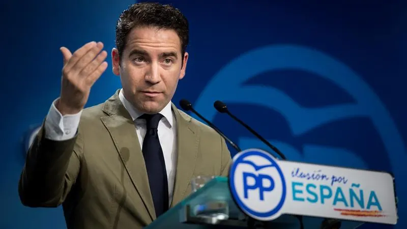 El secretario general del Partido Popular Teodoro García Egea