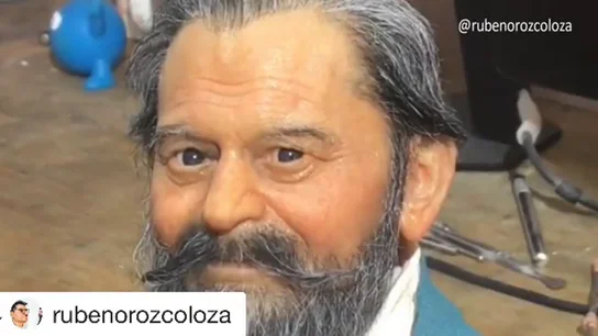 La escultura hiperrealista que se parece a Miki Nadal La escultura hiperrealista que se parece a Miki Nadal