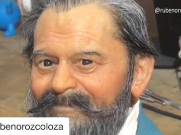 La escultura hiperrealista que se parece a Miki Nadal La escultura hiperrealista que se parece a Miki Nadal