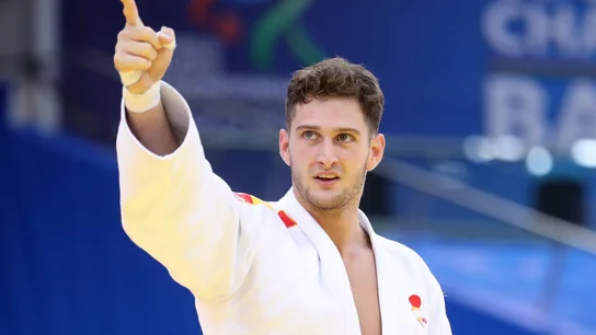 El judoka español Nikoloz Sherazadishvili El judoka español Nikoloz Sherazadishvili