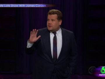 James Corden ridiculiza a Donald Trump en un monólogo James Corden ridiculiza a Donald Trump en un monólogo