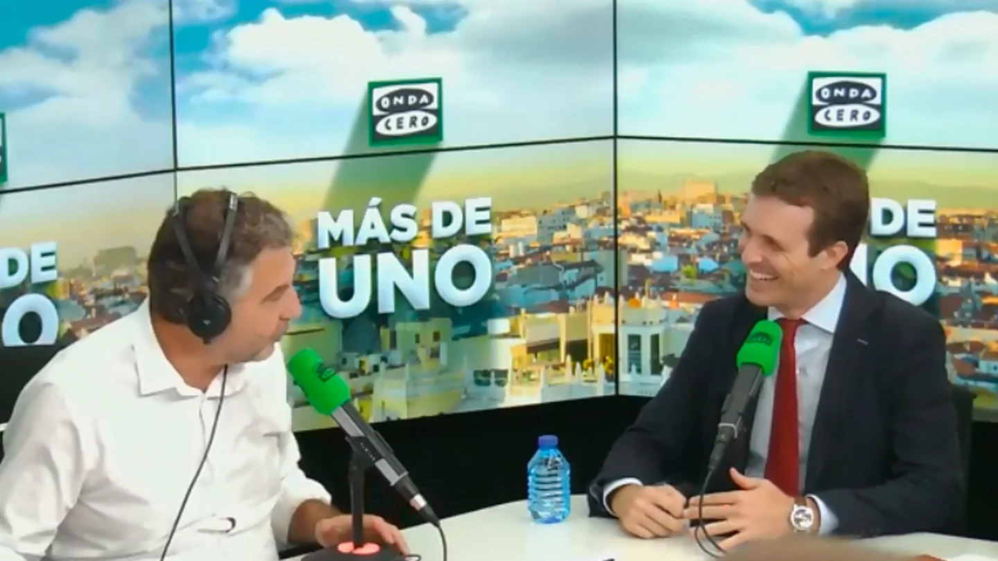 Carlos Alsina entrevista a Pablo Casado Carlos Alsina entrevista a Pablo Casado