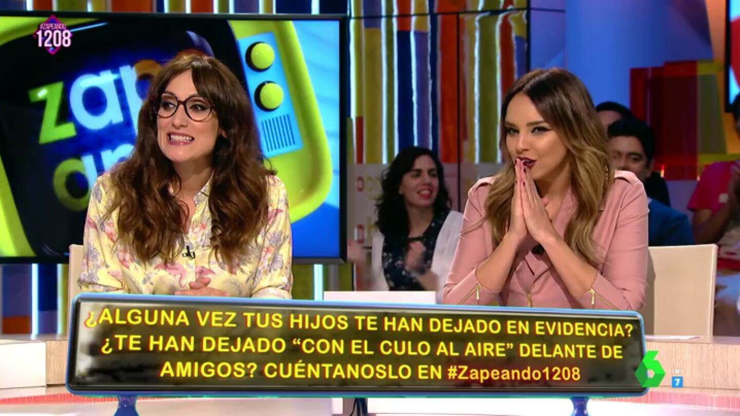 Anna Morgade y Chenoa reaccionan a la an&eacute;cdota contada por Frank Blanco