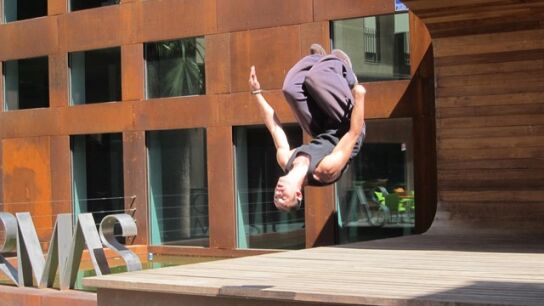 Un joven haciendo 'parkour' (Archivo)