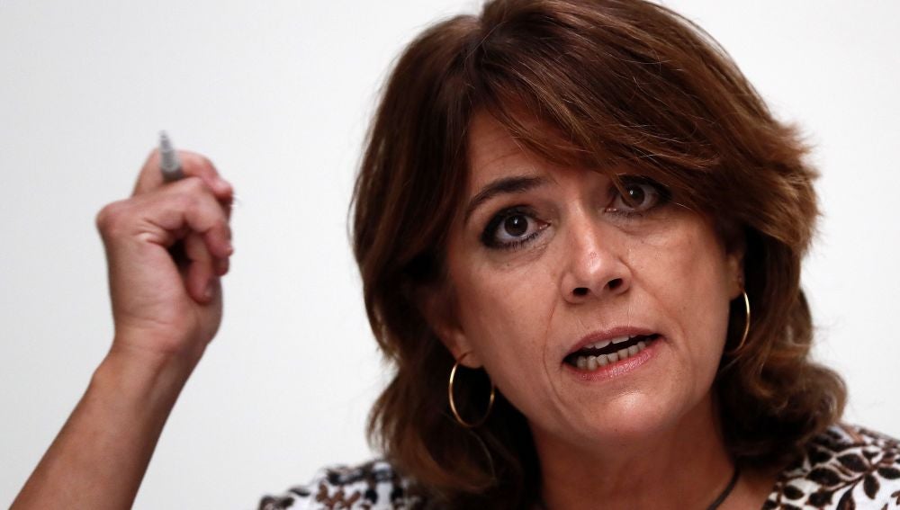 La exministra de Justicia, Dolores Delgado