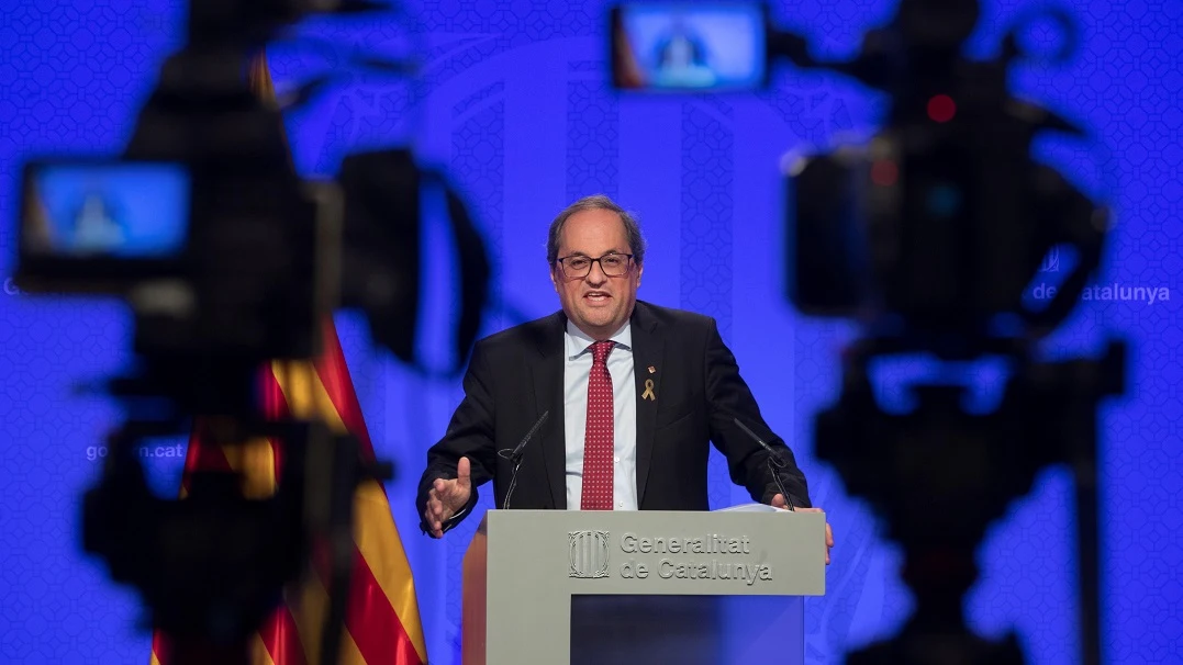 Quim Torra, president de Catalunya