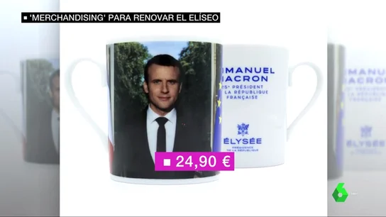 Taza a la venta en el Elíseo Taza a la venta en el Elíseo