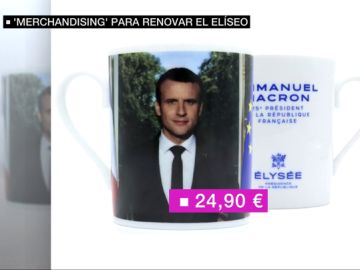 Taza a la venta en el Elíseo Taza a la venta en el Elíseo