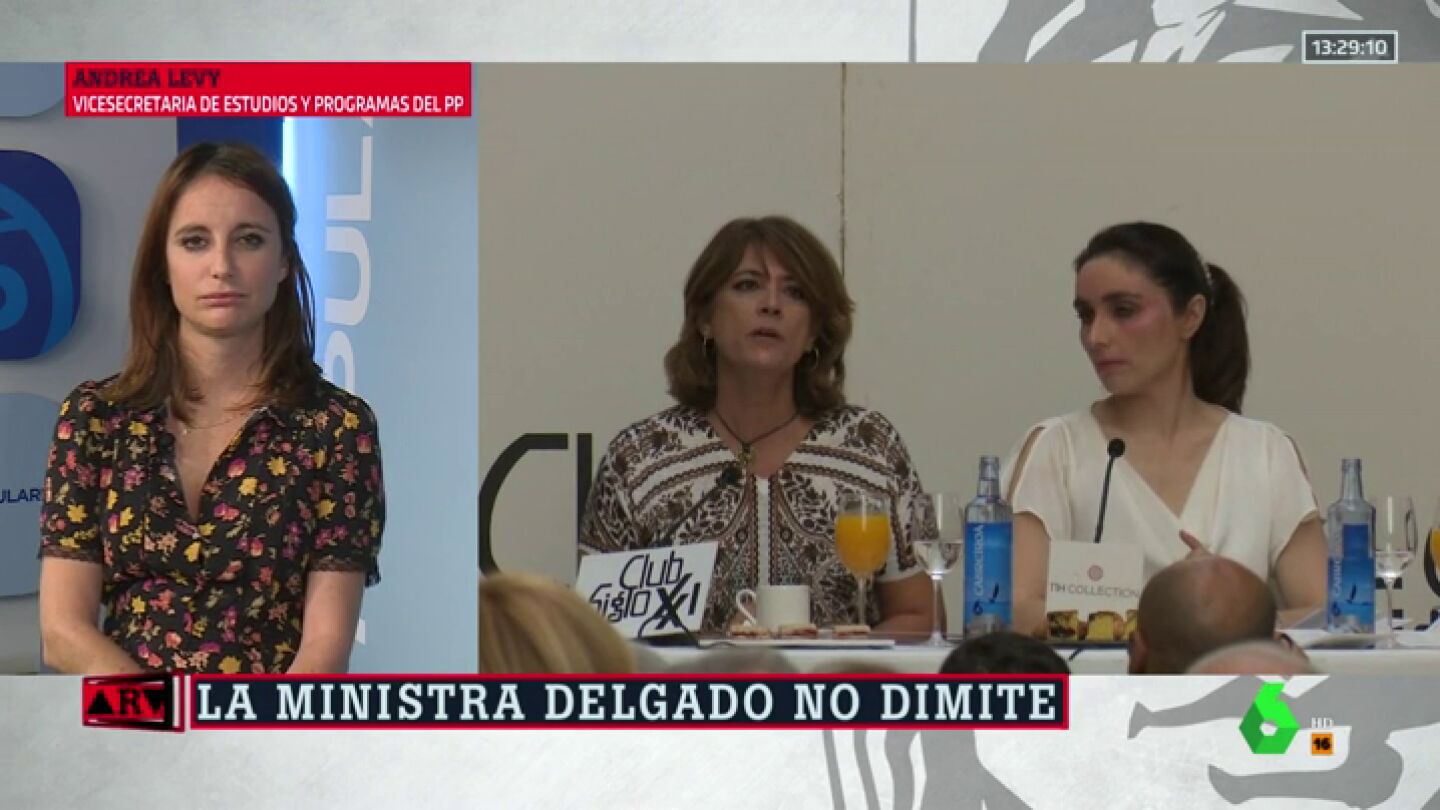 La vicesecretaria del PP Andrea Levy