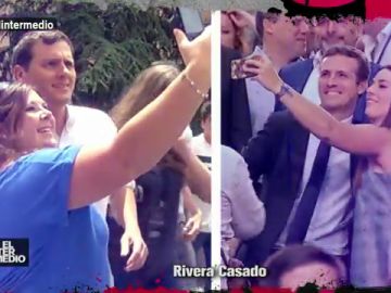 El rap de Rivera y Casado en El Intermedio