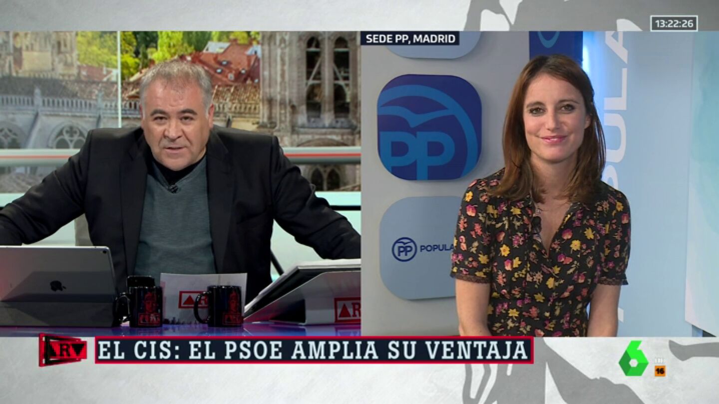 La vicesecretaria del PP Andrea Levy